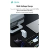 Kép 6/8 - Devia Extreme Speed Series 100W GaN PD hálózati gyorstöltő adapter USB + 3xType-C - fehér Devia