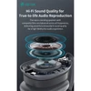 Kép 6/7 - Devia EarBass Pro2 ANC Bluetooth sztereó fejhallgató beépített mikrofonnal - szürke Devia