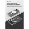 Kép 6/6 - Devia Crystal Series Magnetic 360° kameravédős ütésálló tok - Apple iPhone 17 - átlátszó DEVIA