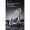 Kép 3/6 - Devia Crystal Series Magnetic 360° kameravédős ütésálló tok - Apple iPhone Air - átlátszó DEVIA