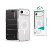Kép 1/6 - Devia Crystal Series Magnetic 360° kameravédős ütésálló tok - Apple iPhone Air - átlátszó DEVIA