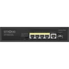 Kép 2/3 - STRONG SW5011POE+ Hálózati Switch, 4 Gigabit port - 1 Gigabit Uplink - 1SFP Gigabit port, 100 watt PoE táp, Fekete STRONG