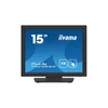 Kép 1/9 - iiyama touch monitor, 15", 1024 x 768, 4:3, 350cd, 18ms, 2500:1, VGA / HDMI / DP, T1531SR-B1S Iiyama