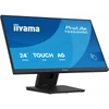 Kép 2/16 - iiyama touch IPS monitor, 23,8", 1920 x 1080, 16:9, 300cd, 4ms, 1000:1, HDMI / DP / USBx2, T2454MSC-B3AG Iiyama