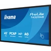 Kép 6/18 - iiyama 24 / 7 VA interaktív kijelző, 42,5", , 3840x2160, 16:9, 500cd, 8ms, 4000:1, HDMI / USB-C / Ethernet, T4329AS Iiyama