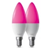 Kép 1/2 - TP-LINK LED Izzó Wi-Fi-s E14, Multi Color, váltakozó színekkel, TAPO L430C(2-PACK) TP-Link