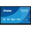 Kép 1/22 - iiyama touch IPS monitor, 54,6", 3840 x 2160, 16:9, 500cd, 8ms, 1200:1, HDMIx3 / DP / USB-Cx2 / USBx5 / RJ45x2 / RS-232C Iiyama