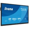 Kép 4/21 - iiyama touch IPS monitor, 75", 3840 x 2160, 16:9, 450cd, 8ms, 1200:1, HDMIx3 / DP / USB-Cx2 / USBx5 / RJ45x2 / RS-232C Iiyama