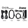 Kép 9/9 - iiyama touch monitor, 10", 1280x800, 16:10, 425cd, 29ms, 800:1,VGA / HDMI / DP / LAN, Open frame, TF1015MC Iiyama