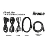 Kép 10/10 - iiyama touch monitor, 15,6", 1920x1080, 16:9, 405cd, 28ms, 700:1,VGA / HDMI / DP, open frame, TF1634MC Iiyama