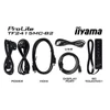 Kép 10/10 - iiyama touch monitor, 21,5", 1920x1080, 16:9, 315cd, 14ms, 1000:1,VGA / HDMI / DP, Open frame, TF2215MC Iiyama