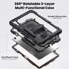 Kép 3/7 - Tech-Protect Solid ütésálló tok Galaxy Tab S11 11,0" X730 / X736B kijelzővédővel - fekete - ECO DEVIA