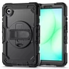 Kép 2/8 - Tech-Protect Solid ütésálló tok Galaxy Tab A9 / A11 8,7" kijelzővédővel - fekete - ECO DEVIA