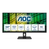 Kép 1/6 - AOC VA monitor 34" U34E2M, 3440x1440, 21:9, 300cd / m2, 4ms, 2xHDMI / DisplayPort