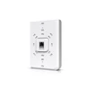 Kép 4/6 - UBiQUiTi Wireless Access Point DualBand 4x1000Mbps, 5,3Gbps, 4x4 MU-MIMO, POE nélkül, Falra rögzíthető - U6-IW Ubiquiti