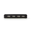 Kép 5/5 - Nedis UHUBU2730BK aktív 7 portos USB HUB, USB 2.0, 5V táp NEDIS