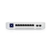 Kép 2/4 - UBiQUiTi Switch 8x2500Mbps (8xPOE + ) + 2x10Gbps SFP + , Falra rögzíthető, Menedzselhető, Asztali - USW-ENTERPRISE-8-POE Ubiquiti