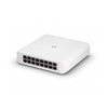 Kép 1/3 - UBiQUiTi Switch 16x1000Mbps (8xPOE + ), Falra rögzíthető, Menedzselhető, Asztali - USW-LITE-16-POE