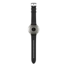 Kép 3/5 - Amazfit Active 2 NFC (Round) Black Leather + Red Silicone strap