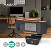 Kép 5/6 - Nedis WCAM100BK (webcam) webkamera 1920x1080 full Hd, 30fps, sztereo mikrofon, lencsevédő NEDIS