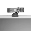Kép 5/7 - Nedis WCAM120BK (webcam) webkamera 4K@30fps (3840x2160), sztereo mikrofon, lencsevédő NEDIS