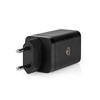 Kép 4/6 - Nedis WCGPD65W100BK PD töltő / tápegység 65W, 5A, GaN, QC, automatikus feszültségválasztás, USB-A / 2x USB-C NEDIS