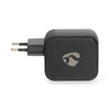 Kép 3/6 - Nedis WGCHA100WBK töltő 100 W, GaN, PD3.0, QC 2,5 / 3,0 / 5,0 A, Kimenetek száma: 3, USB-A / 2x USB-C, fekete NEDIS