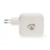 Kép 3/6 - Nedis WGCHA100WWT töltő 100 W, GaN, PD3.0, QC 2,5 / 3,0 / 5,0 A, Kimenetek száma: 3, USB-A / 2x USB-C, fehér NEDIS
