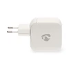 Kép 3/6 - Nedis WGCHA70WWT töltő 70 W, GaN, PD3.0, QC 1,5 / 2,25 / 2,5 / 3,0 / 3,5 A, Kimenetek száma: 3, USB-A / 2x USB-C, fehér NEDIS