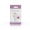 Kép 6/6 - Nedis WGCHA70WWT töltő 70 W, GaN, PD3.0, QC 1,5 / 2,25 / 2,5 / 3,0 / 3,5 A, Kimenetek száma: 3, USB-A / 2x USB-C, fehér NEDIS