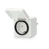 Kép 3/9 - Nedis WIFIPO130FWT kültéri okos konnektor, Wi-Fi, IP44, fogyasztás mérő, 3680 W, földelt érintkező, Android™ / IOS NEDIS