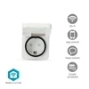 Kép 1/9 - Nedis WIFIPO130FWT kültéri okos konnektor, Wi-Fi, IP44, fogyasztás mérő, 3680 W, földelt érintkező, Android™ / IOS NEDIS