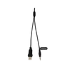 Kép 3/5 - WHITE SHARK PEACOCK-B, GH-2444B, gamer fejhallgató, RGB, fekete, (3.5 Jack + USB) White Shark