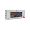 Kép 6/6 - WHITE SHARK GK-2202-2B / R-US ASHIKO-2 / B/R-US fekete mech. bill. angol, 61 piros kapcs White Shark