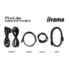 Kép 18/18 - IIYAMA ProLite monitor, IPS, 23.8", 1920x1080, 16:9, 350 cd / m˛, 1ms, 1500:1, HDMI / DisplayPort / USB / RJ45 Iiyama