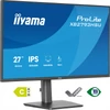 Kép 3/22 - IIYAMA ProLite monitor, IPS, 27", 1920x1080, 16:9, 350 cd / m˛, 1ms, 1500:1, HDMI / DisplayPort / USB Iiyama