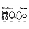 Kép 26/26 - IIYAMA ProLite monitor, IPS, 27", 2560x1440, 16:9, 350 cd / m˛, 1ms, 1000:1, HDMI / DisplayPort / USB, Iiyama