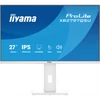 Kép 2/26 - IIYAMA ProLite monitor, IPS, 27", 2560x1440, 16:9, 350 cd / m˛, 1ms, 1000:1, HDMI / DisplayPort / USB, fehér Iiyama