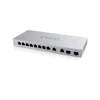 Kép 1/3 - ZYXEL Switch 8x1000Mbps + 2x2500Mbps + 2xSFP+ Nem Menedzselhető, XGS1010-12-ZZ0102F Zyxel