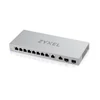 Kép 1/2 - ZYXEL Switch 8x1000Mbps + 2x2500Mbps + 2xSFP+ Web Menedzselhető, XGS1210-12-ZZ0102F Zyxel