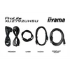 Kép 12/12 - IIYAMA ProLite monitor, IPS, 27", 3840x2160, 16:9, 350 cd / m˛, 4ms, 1300:1, HDMI / DisplayPort Iiyama
