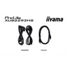 Kép 13/13 - IIYAMA ProLite monitor, IPS, 21.5", 1920x1080, 16:9, 300 cd / m˛, 1ms, 1000:1, HDMI / DisplayPort / VGA, Iiyama