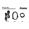 Kép 15/15 - IIYAMA ProLite monitor, IPS, 23.8", 1920x1080, 16:9, 250 cd / m˛, 4ms, 1300:1, HDMI / DisplayPort / 3xUSB Iiyama