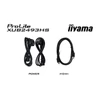 Kép 10/10 - iiyama Prolite IPS monitor, 23,8", 1920 x 1080, 16:9, 250cd, 0,5ms, 1300:1 HDMI / DP, XUB2493HS-B6 Iiyama