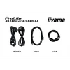 Kép 12/12 - IIYAMA ProLite monitor, IPS, 23.8",1920x1080, 16:9, 300 cd / m˛, 1ms, 1300:1, HDMI / DisplayPort / USB Iiyama