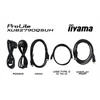 Kép 12/12 - IIYAMA ProLite monitor, IPS, 27", 2560x1440, 16:9, 350 cd / m˛, 4ms, 1000:1, HDMI / DisplayPort / USB-C, Iiyama
