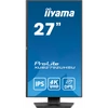 Kép 2/16 - IIYAMA ProLite monitor, IPS, 27", 3840x2160, 16:9, 350 cd / m˛, 4ms, 1300:1, HDMI / DisplayPort / USB Iiyama