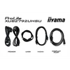 Kép 16/16 - IIYAMA ProLite monitor, IPS, 27", 3840x2160, 16:9, 350 cd / m˛, 4ms, 1300:1, HDMI / DisplayPort / USB Iiyama