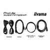 Kép 15/15 - IIYAMA ProLite monitor, IPS, 27", 2560x1440, 16:9, 300 cd / m˛, 1ms, 1300:1, HDMI / DisplayPort / USB-C / RJ45 Iiyama