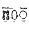Kép 14/14 - IIYAMA ProLite monitor, IPS, 27", 2560x1440, 16:9, 300 cd / m˛, 1ms, 1300:1, HDMI / DisplayPort / 2xUSB Iiyama